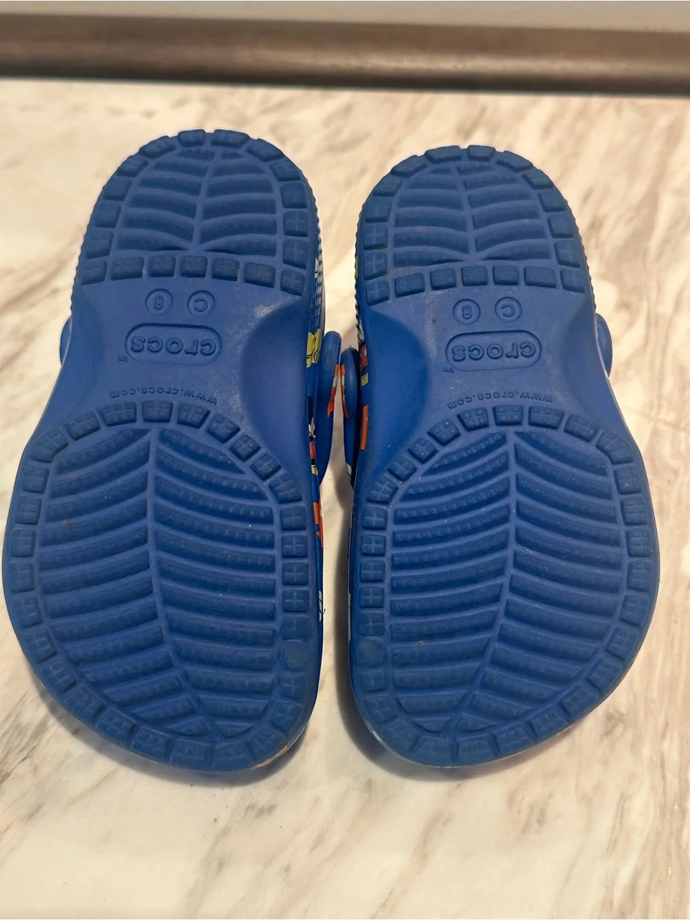 CROCS bright blue